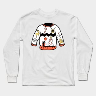 Really Ugly Christmas Sweater Long Sleeve T-Shirt